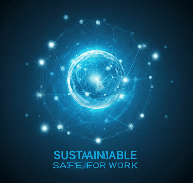 Glowing globe network representing Maxwell Animal HealthCare global science