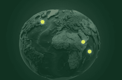 World map showing Maxwell Animal HealthCare global presence